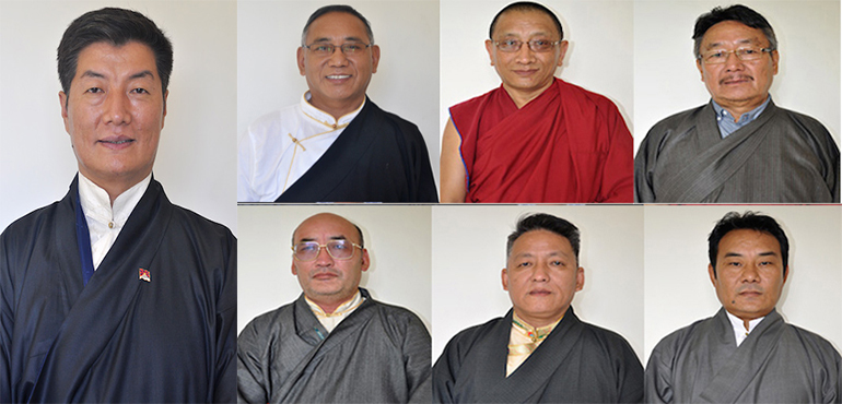 第十五屆藏人行政中央內閣成員