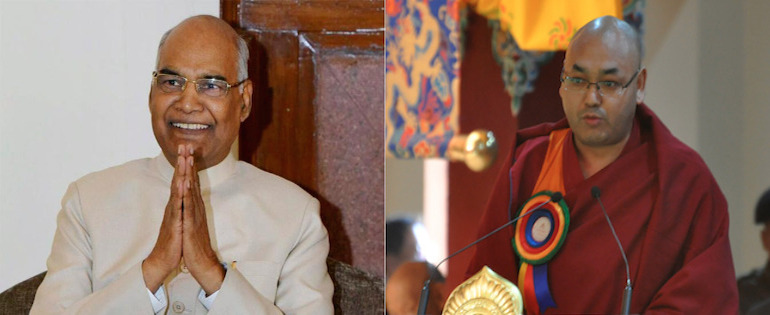 西藏人民议会议长致函祝贺新任印度总统