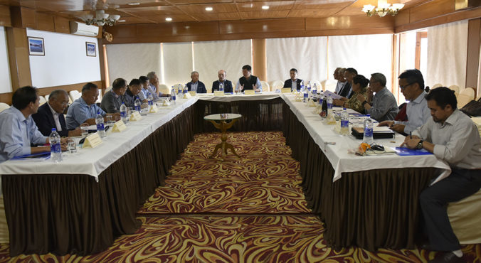 中藏和谈筹备小组第三十次会议开幕