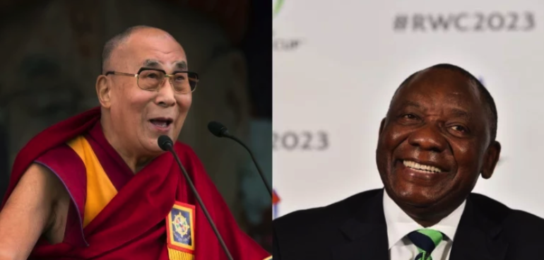 达赖喇嘛尊者祝贺南非总统西里尔·拉马弗萨在大选中获胜