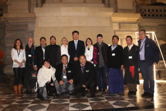 司政洛桑森格与瑞士议会支持西藏小组成员和当地藏人社区代表合影 2019年11月13日 照片/ Tenzin Wangchuk/ Tashi Namgyal