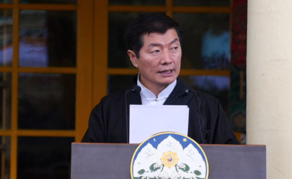藏人行政中央司政洛桑森格在达赖喇嘛尊者荣获诺贝尔和平奖三十周年庆典上发表讲话