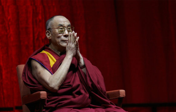 西藏精神领袖达赖喇嘛尊者 照片/资料图片