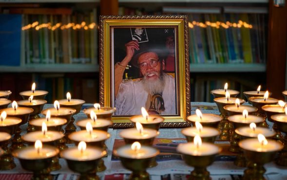 藏人行政中央举办祈愿法会悼念西藏前政治犯达那晋美桑布逝世 2020年10月19日 摄影/Tenzin Phende/CTA