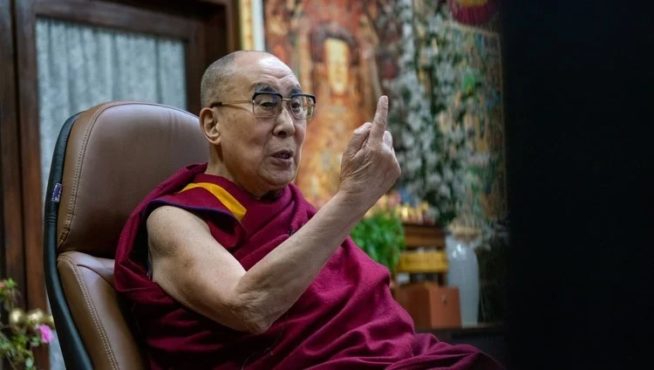 达赖喇嘛尊者在爱因斯坦论坛上发表有关佛法、科学及慈悲为主题的演讲 2020年11月25日 摄影/Ven Tenzin Jamphel/OHHDL