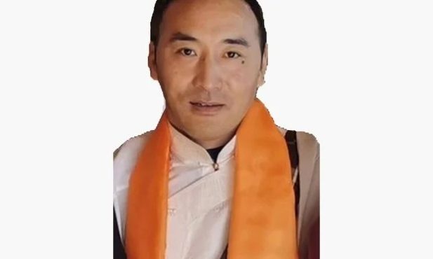 遭中共当局判处5年徒刑的西藏阿坝格尔登寺僧人阿贾嘉 照片/RFA